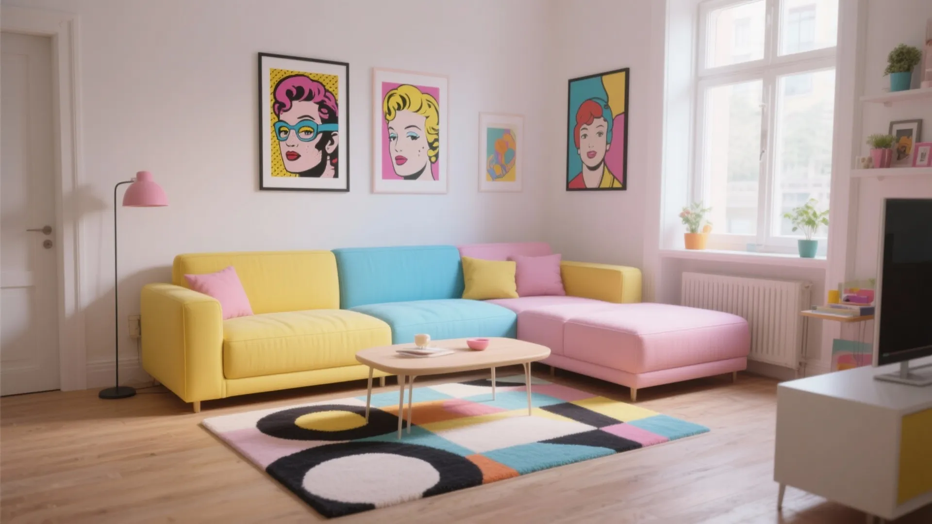 10 Living Room Design Ideas Inspired by The Simpsons x Forum Low: Small space, big creativity – how pop culture meets functional interior design