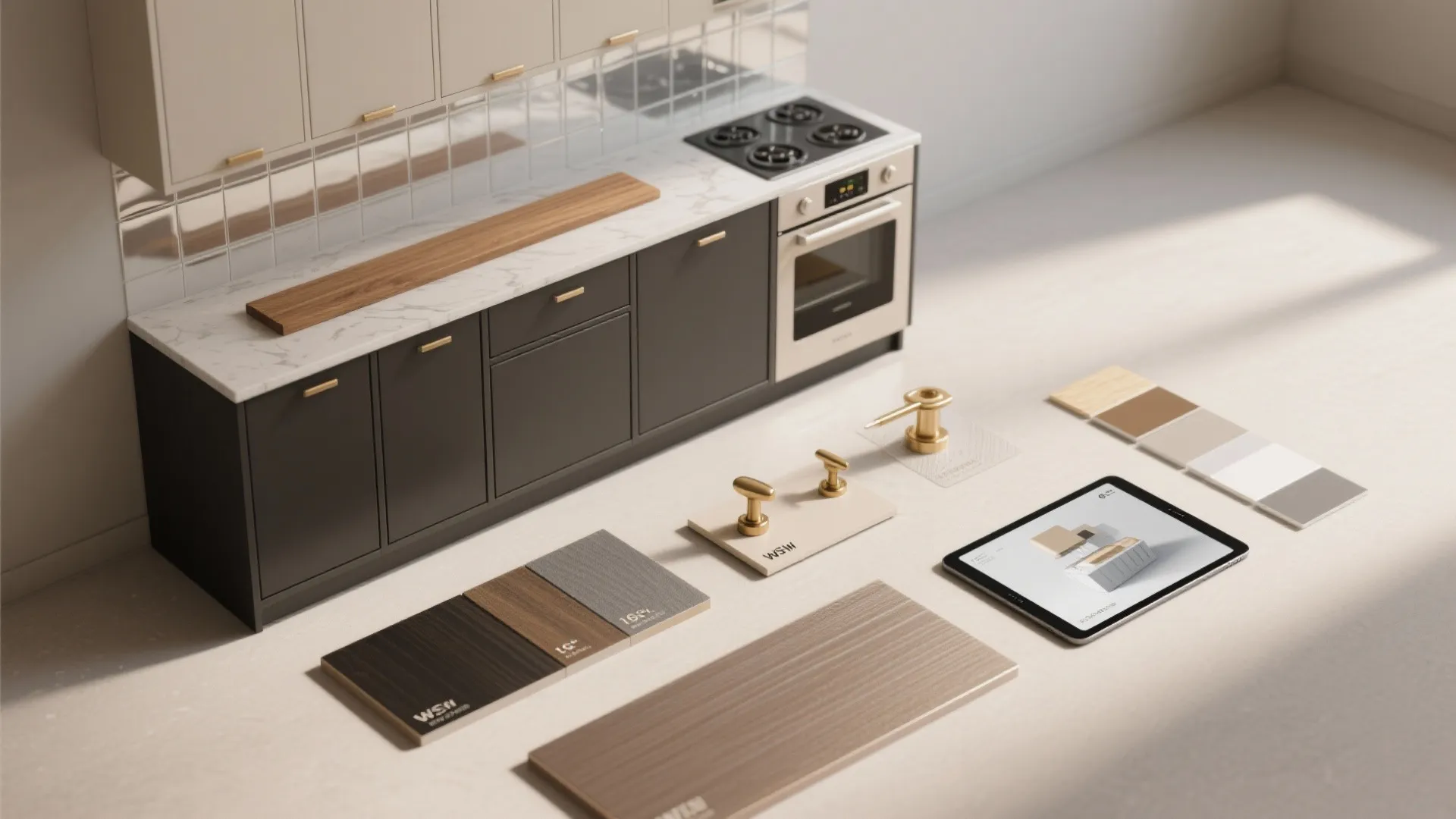 5. Use simulated depth with finishes and 3D previews