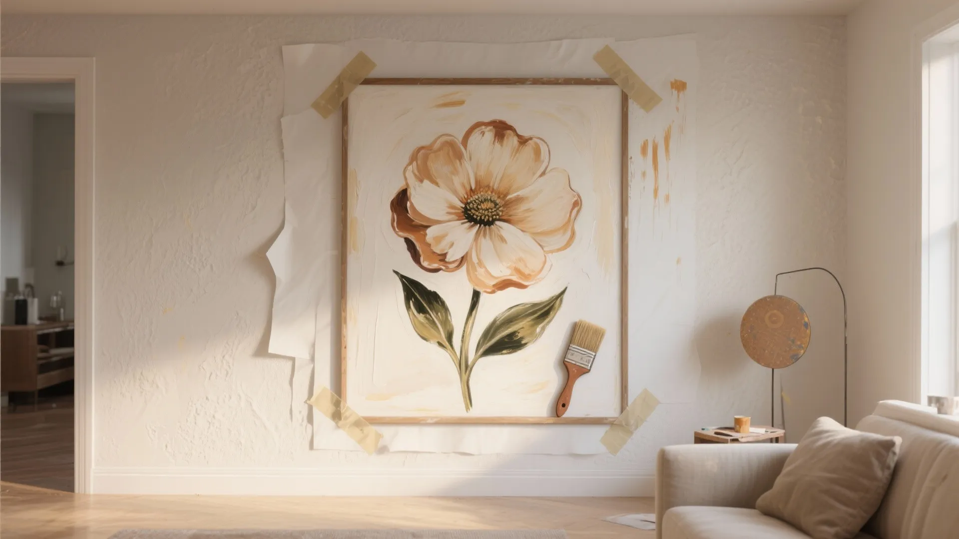 Floral Wall Painting: 5 Creative Ideas: How I turn tiny walls into garden scenes — five practical floral mural inspirations