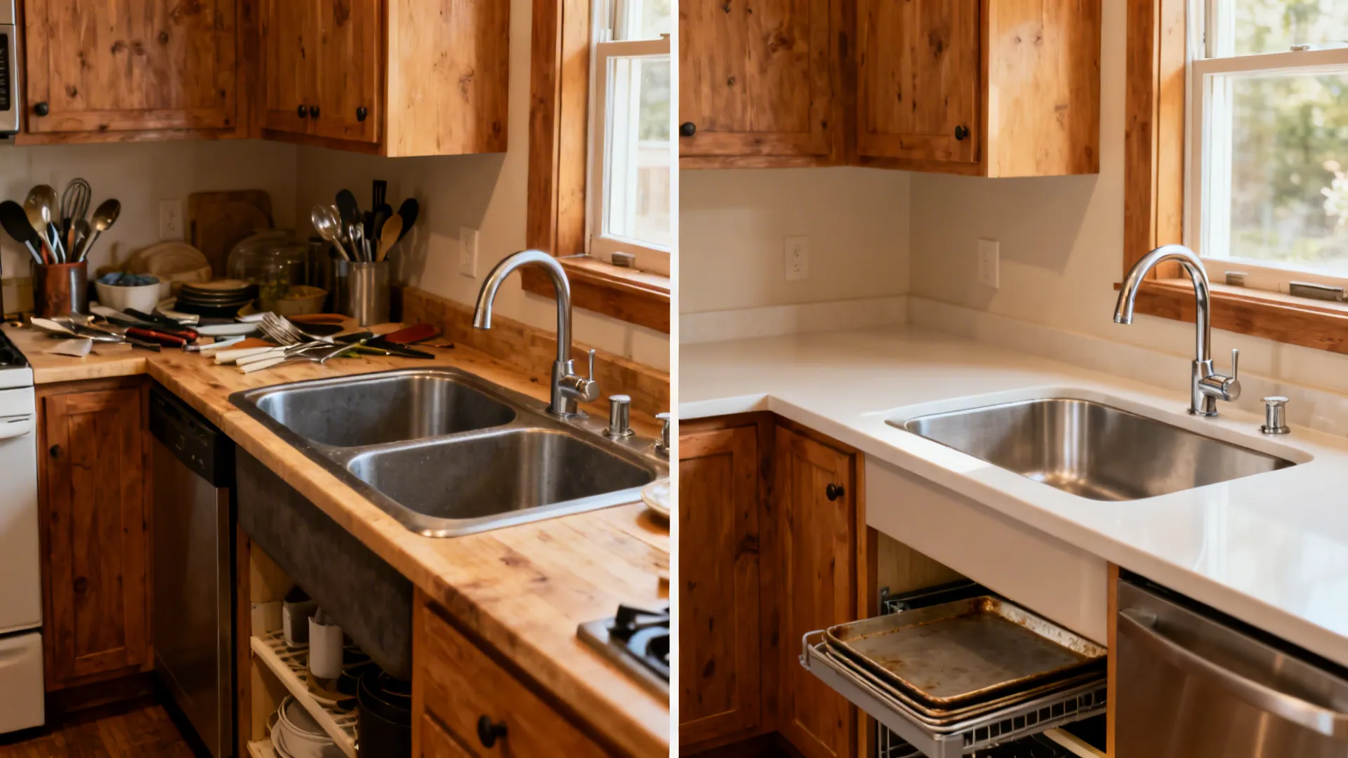 Single-Bowl, Compact Depth for Small Kitchens