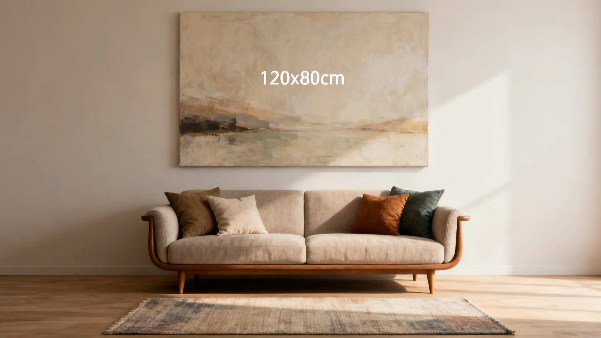 1. Oversized Single Canvas
