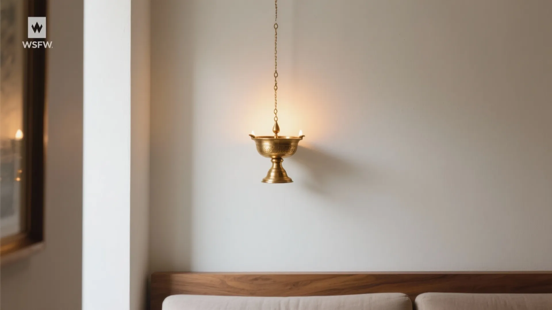 5 Brass Wall Hanging Diya Ideas