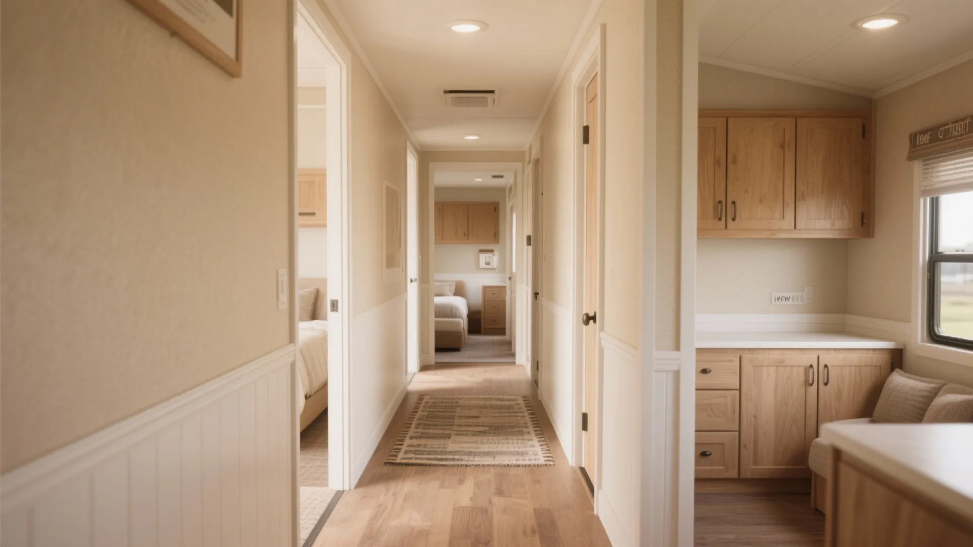 2. Use a single color family throughout the home