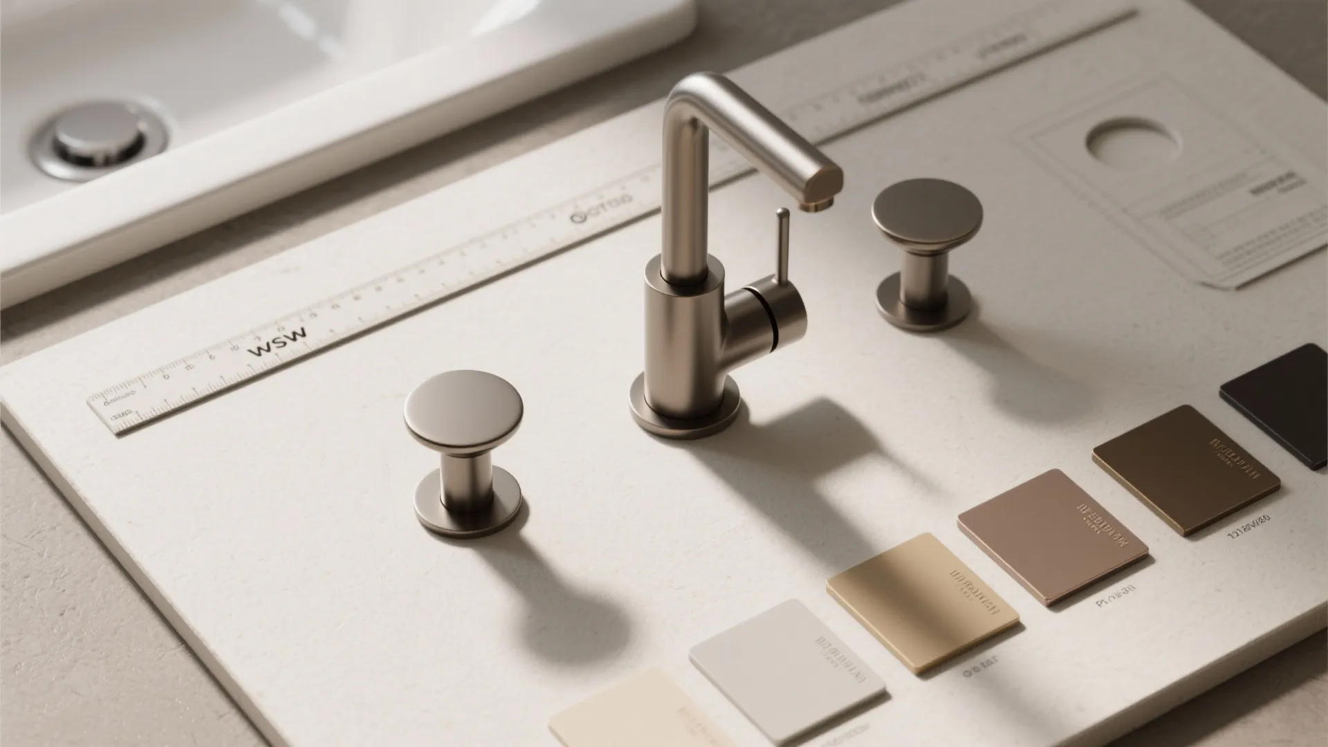 4. Single-Style Handles, Triple-Hole Configuration