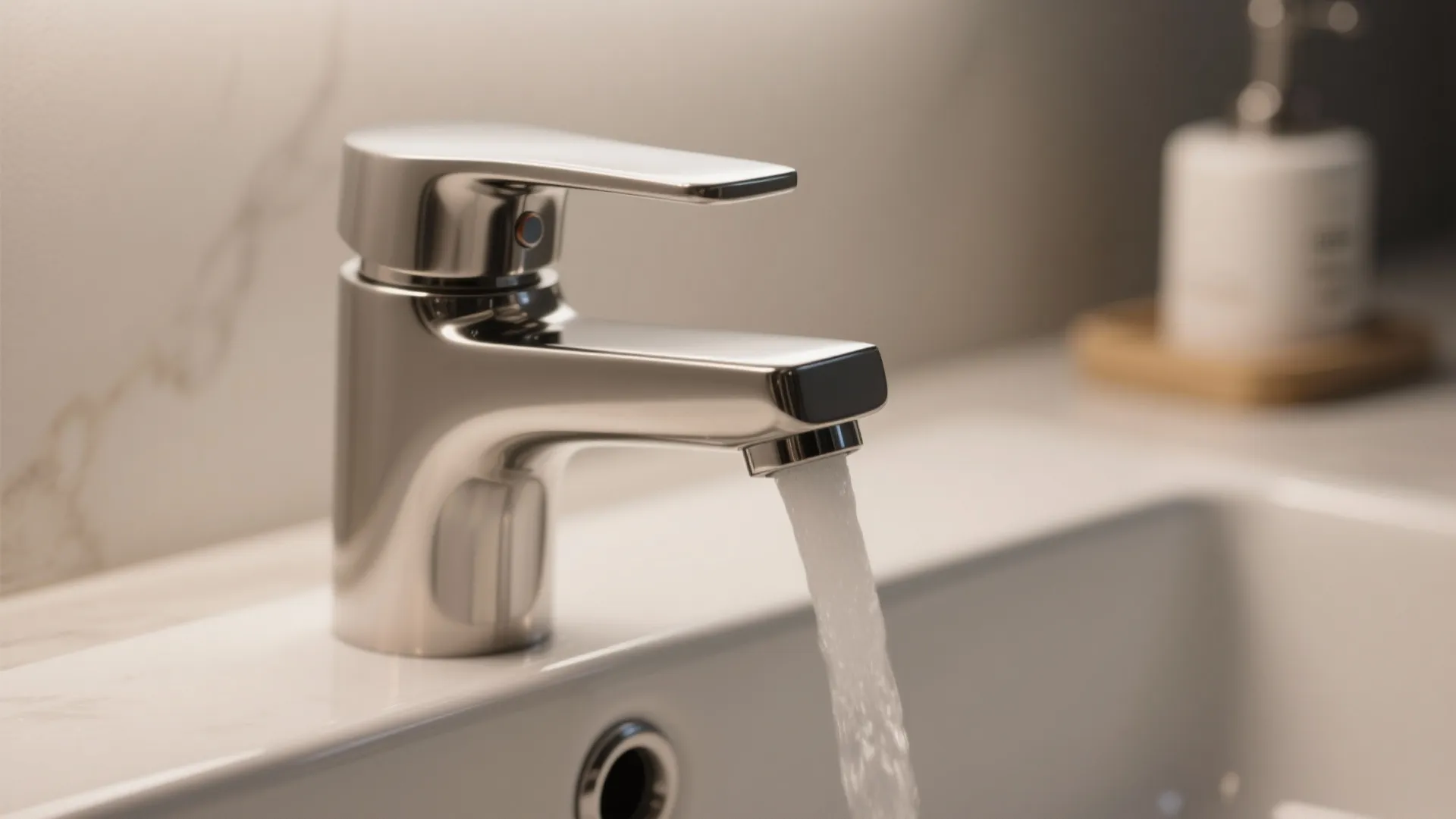 2. Single-Handle Mixer for Faster Use