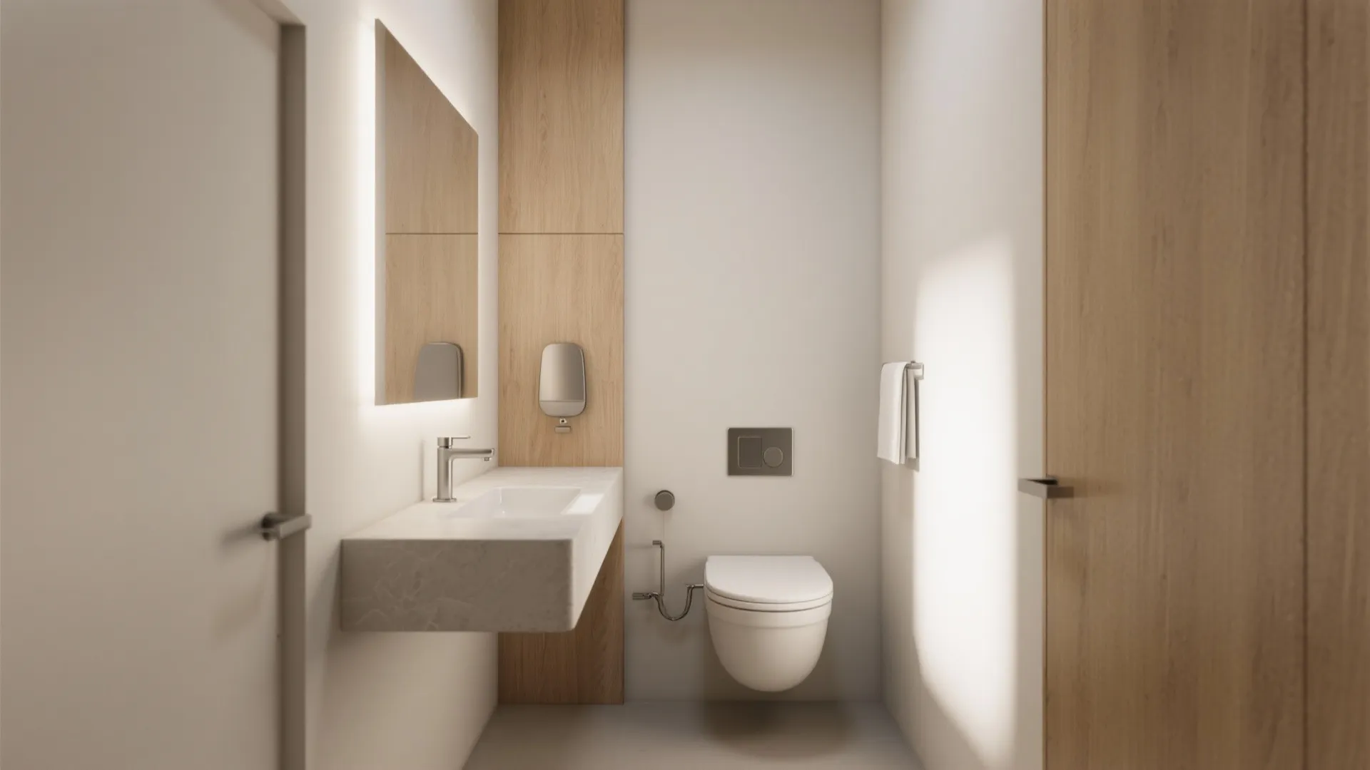 4. Compact Single-Hole Faucets for Minimalist Spaces