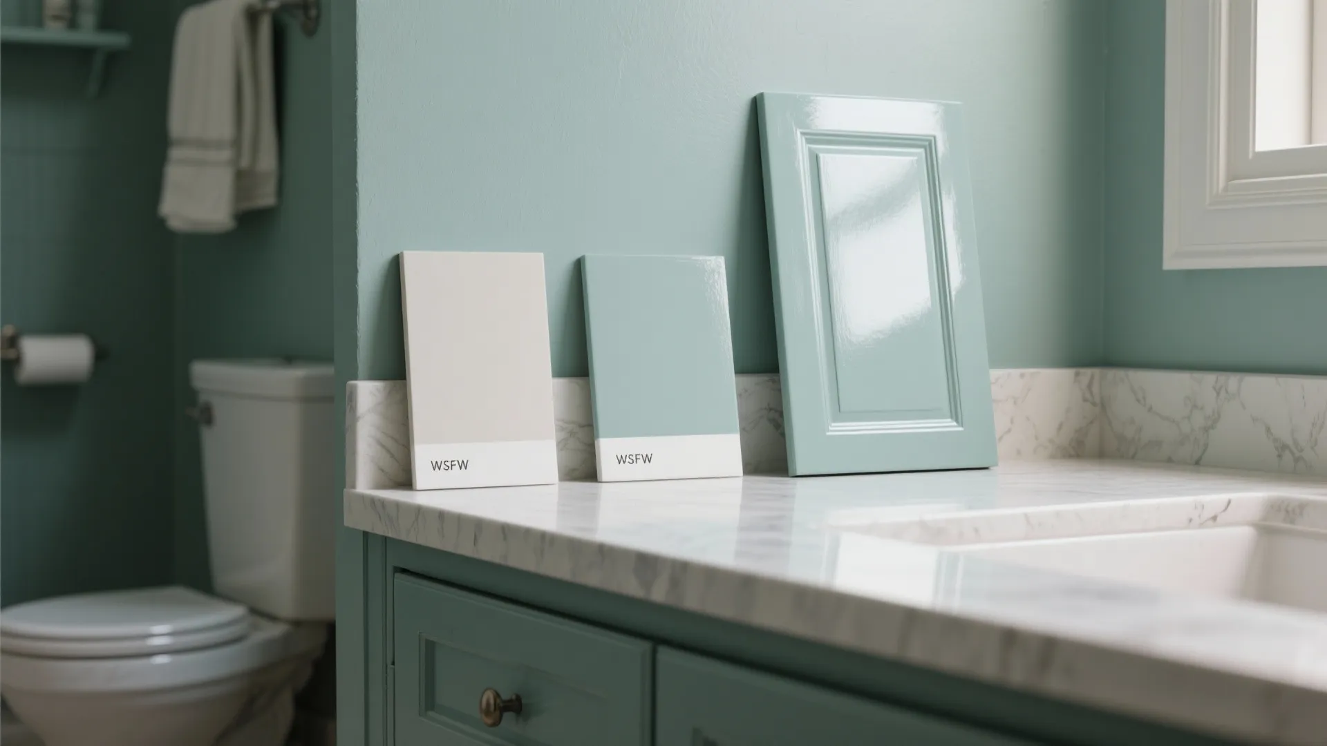 1. Use a Single Hue, Different Finishes