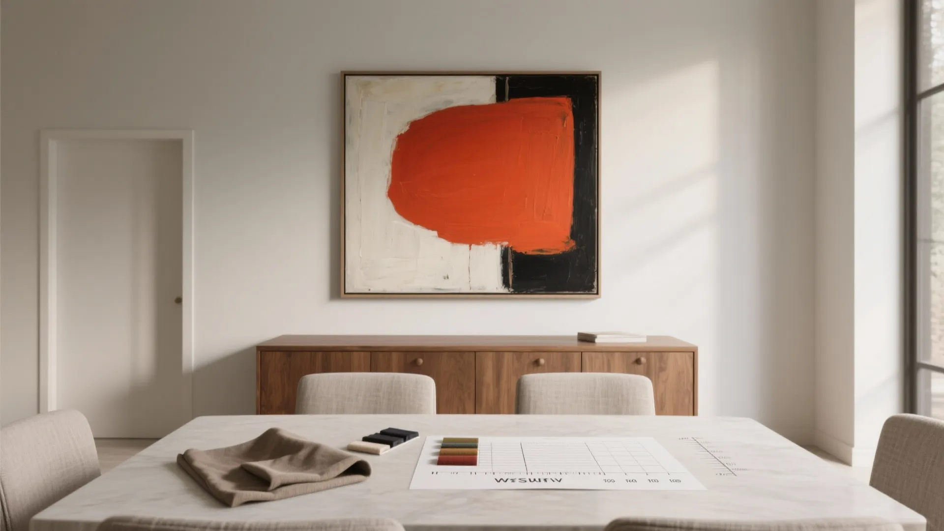 1. Single Oversized Statement Piece