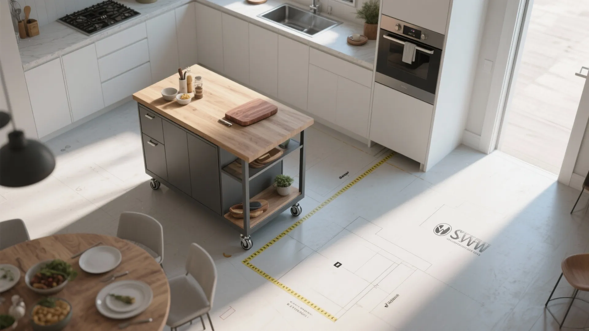 3. Single-Wall with a Mobile Island