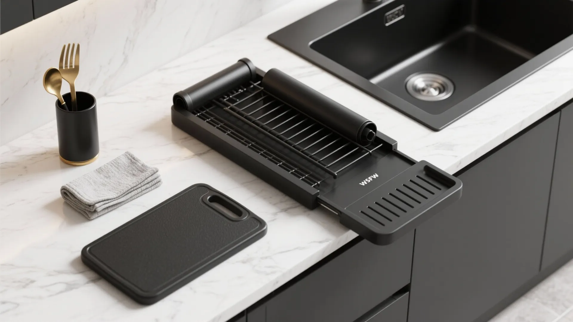 4. Integrated drainboards and accessories