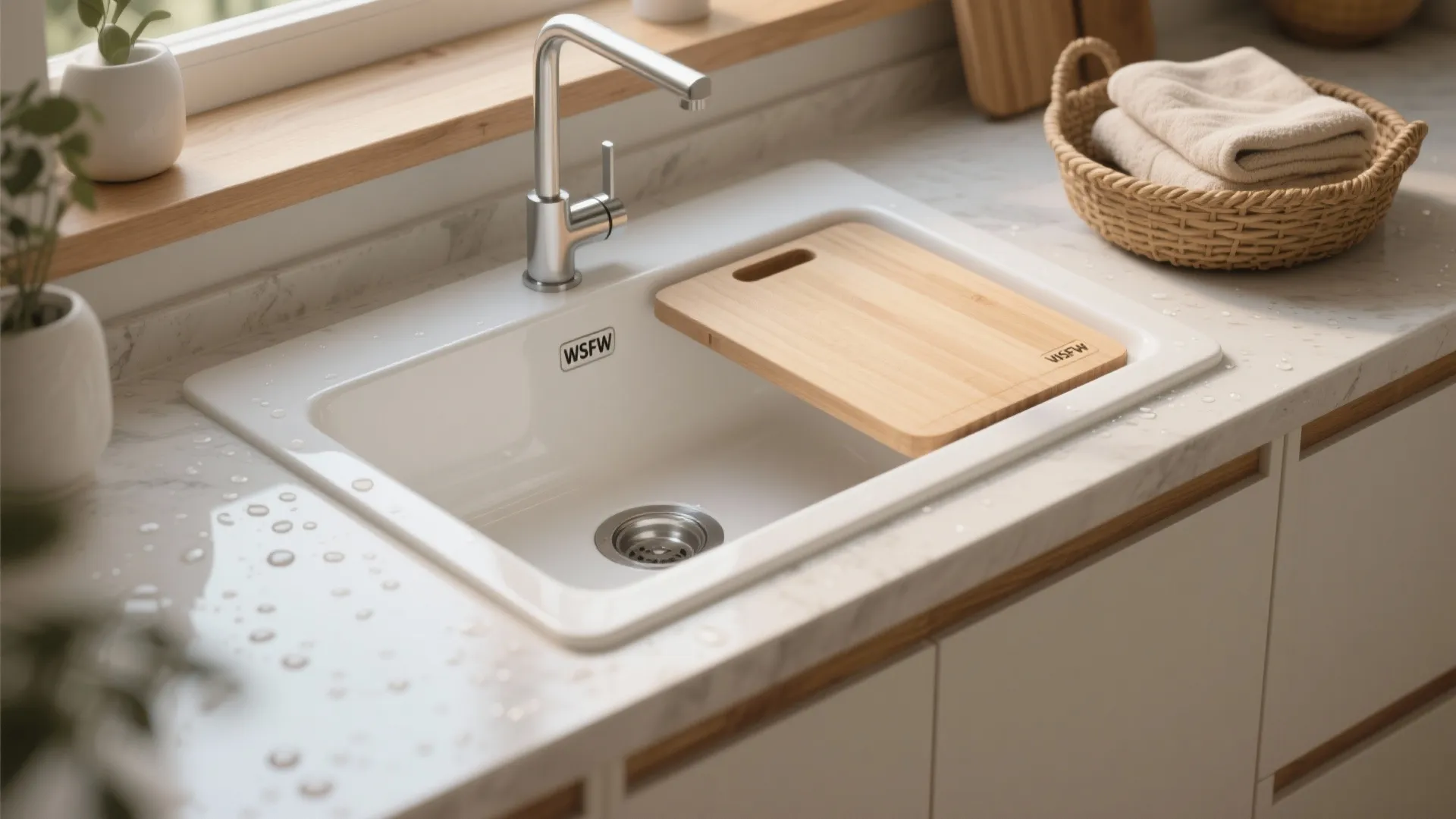 4. Incorporate a compact sink and a multipurpose countertop