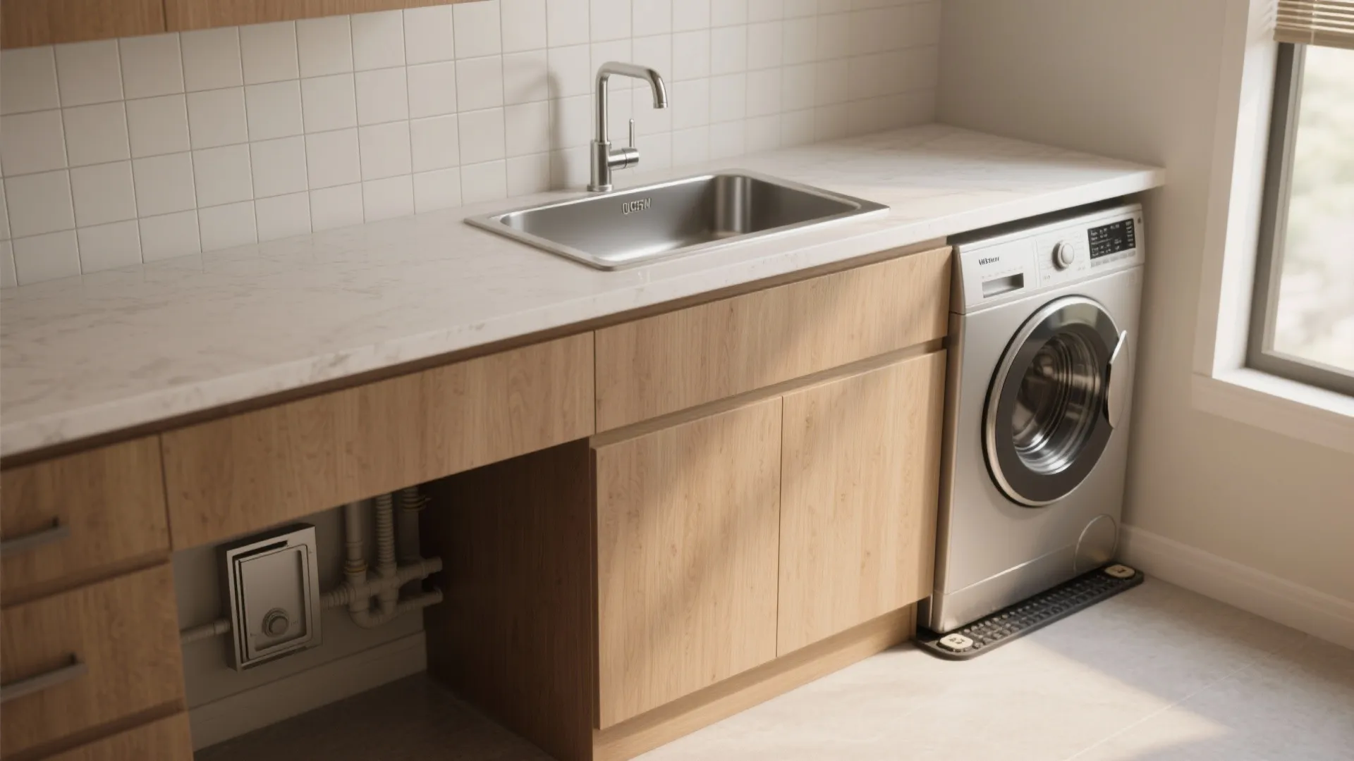 4. Multipurpose Sink + Counter