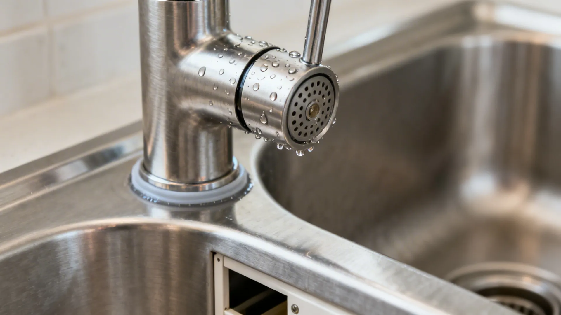 Sink in North or North-East with Clear Water Path