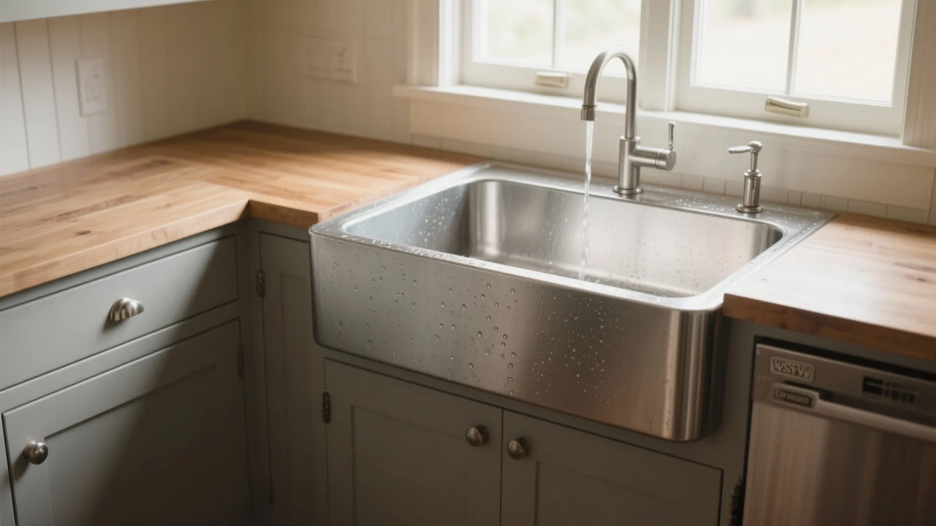 1. Keep the sink as the cozy focal point