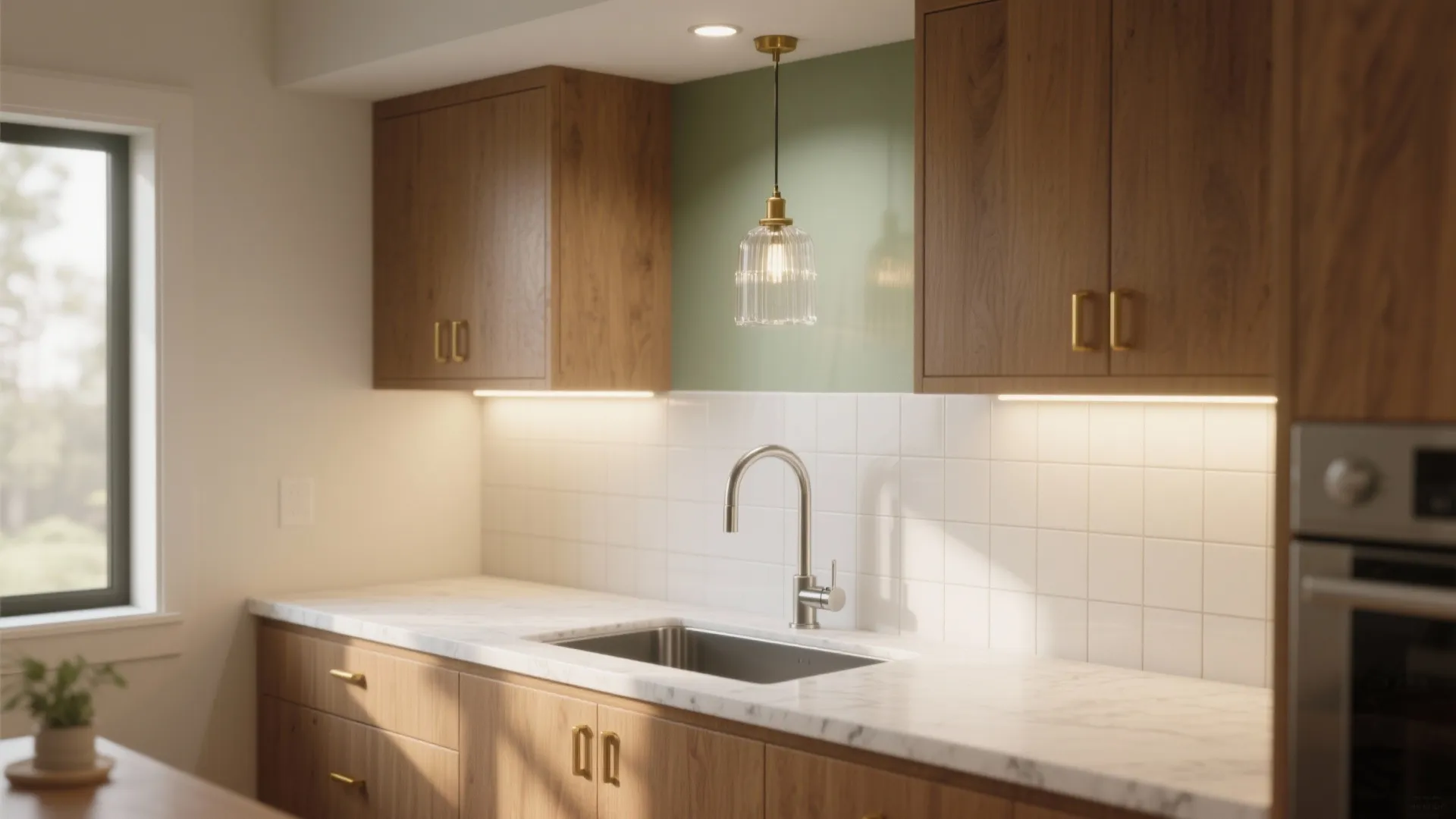 Kitchen Sink Lighting Ideas: 5 Bright Inspirations: Practical, stylish and small-space friendly lighting ideas for above your kitchen sink