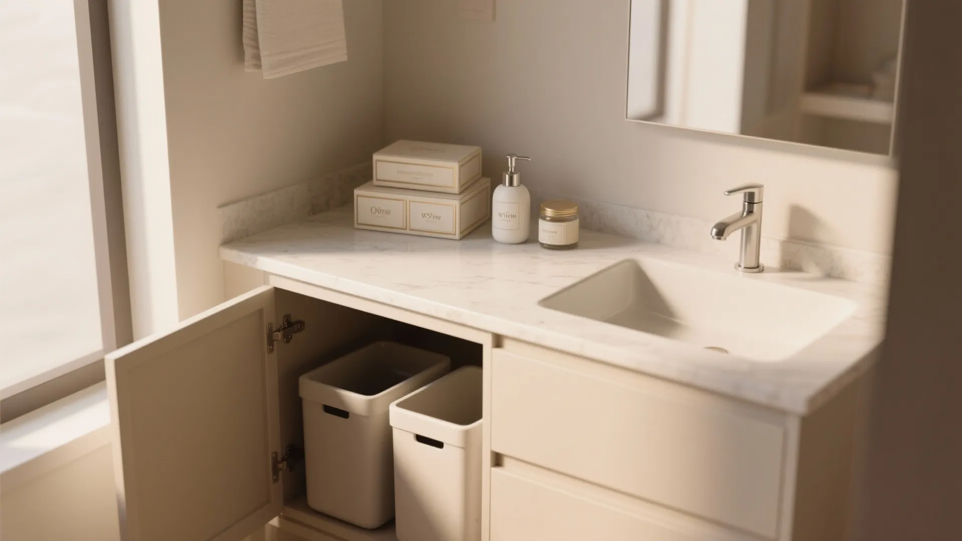 3. Rethink sink areas to limit food sources