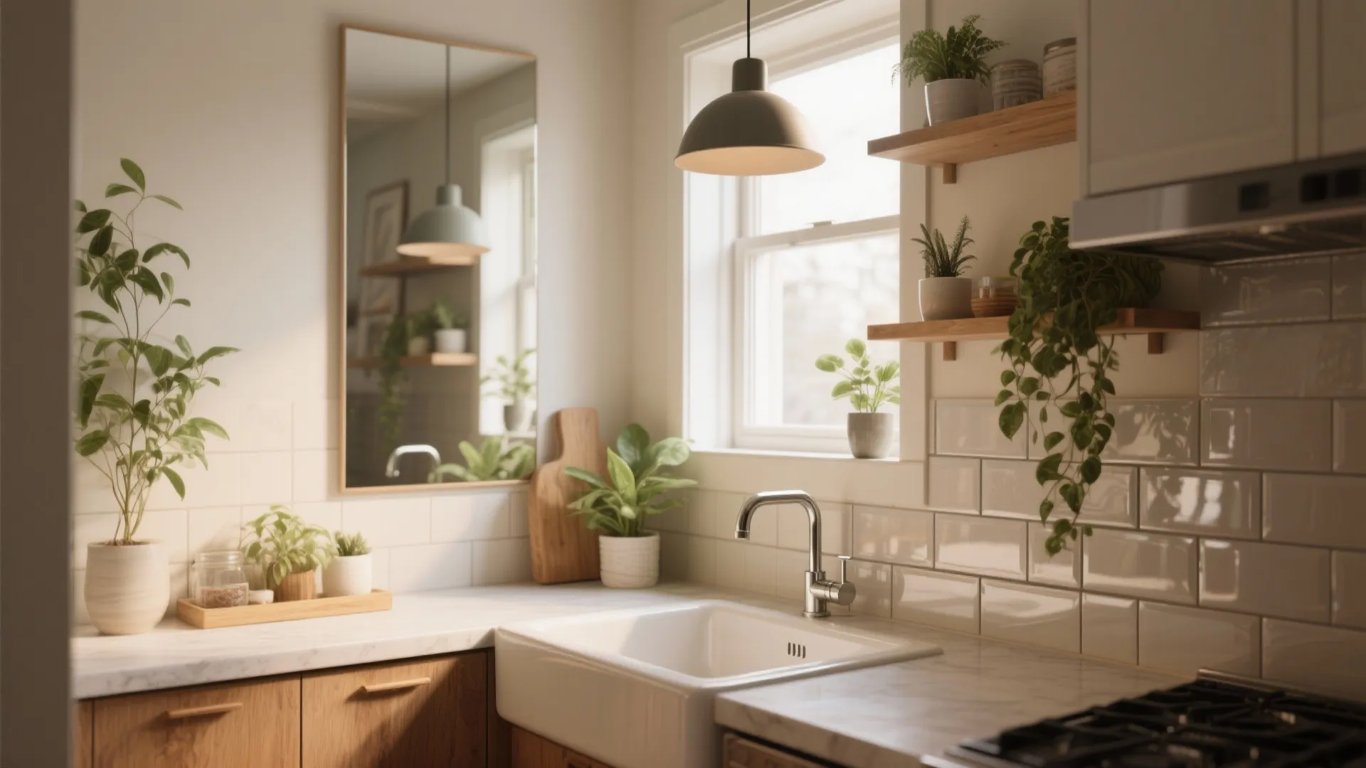 Kitchen Sink No Window Ideas: 5 Bright Solutions
