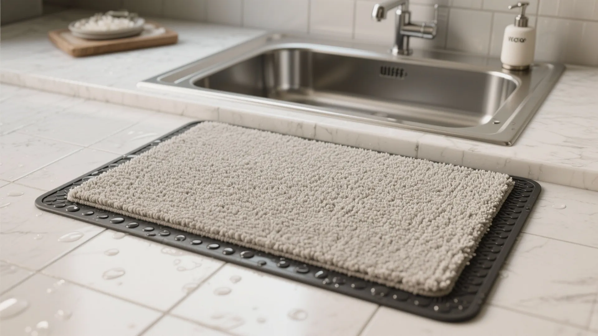 1. Cushioning at the sink