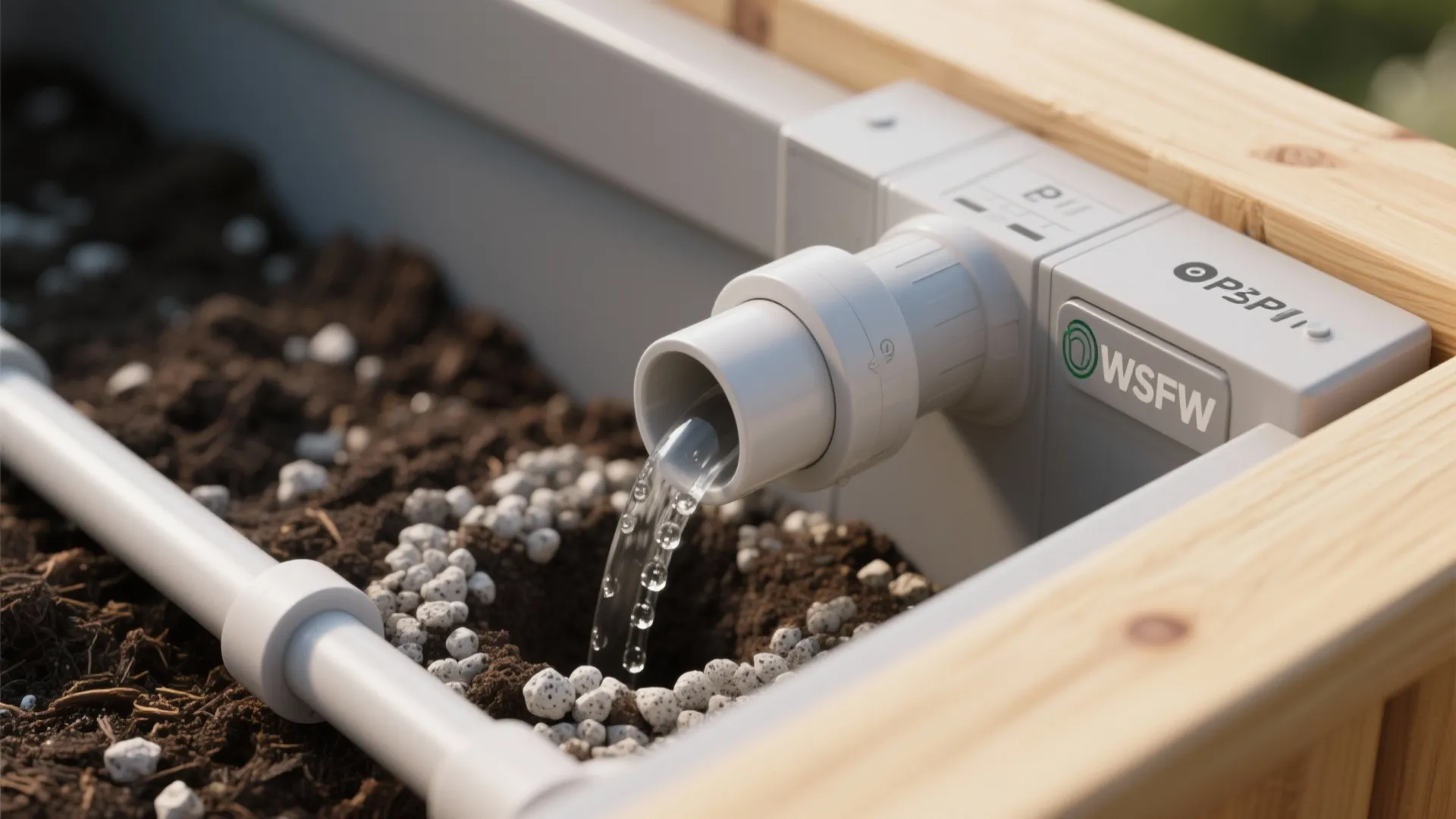 Sub-Irrigated Boxes and Smart Watering