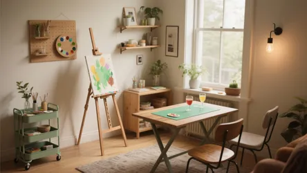 Sip and Paint at Home Kits — 5 Setup Ideas