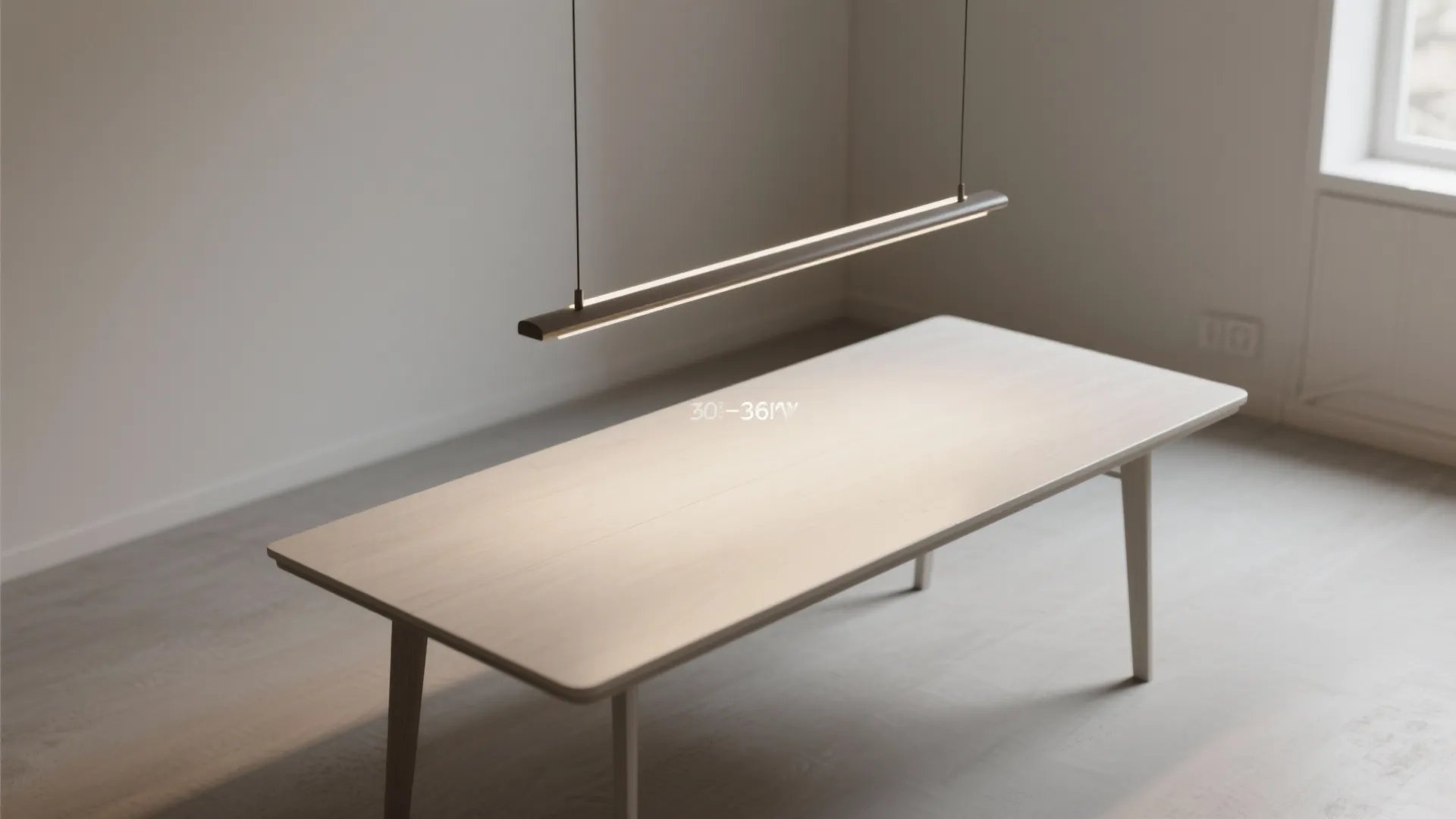 How to size and place simple dining room light fixtures