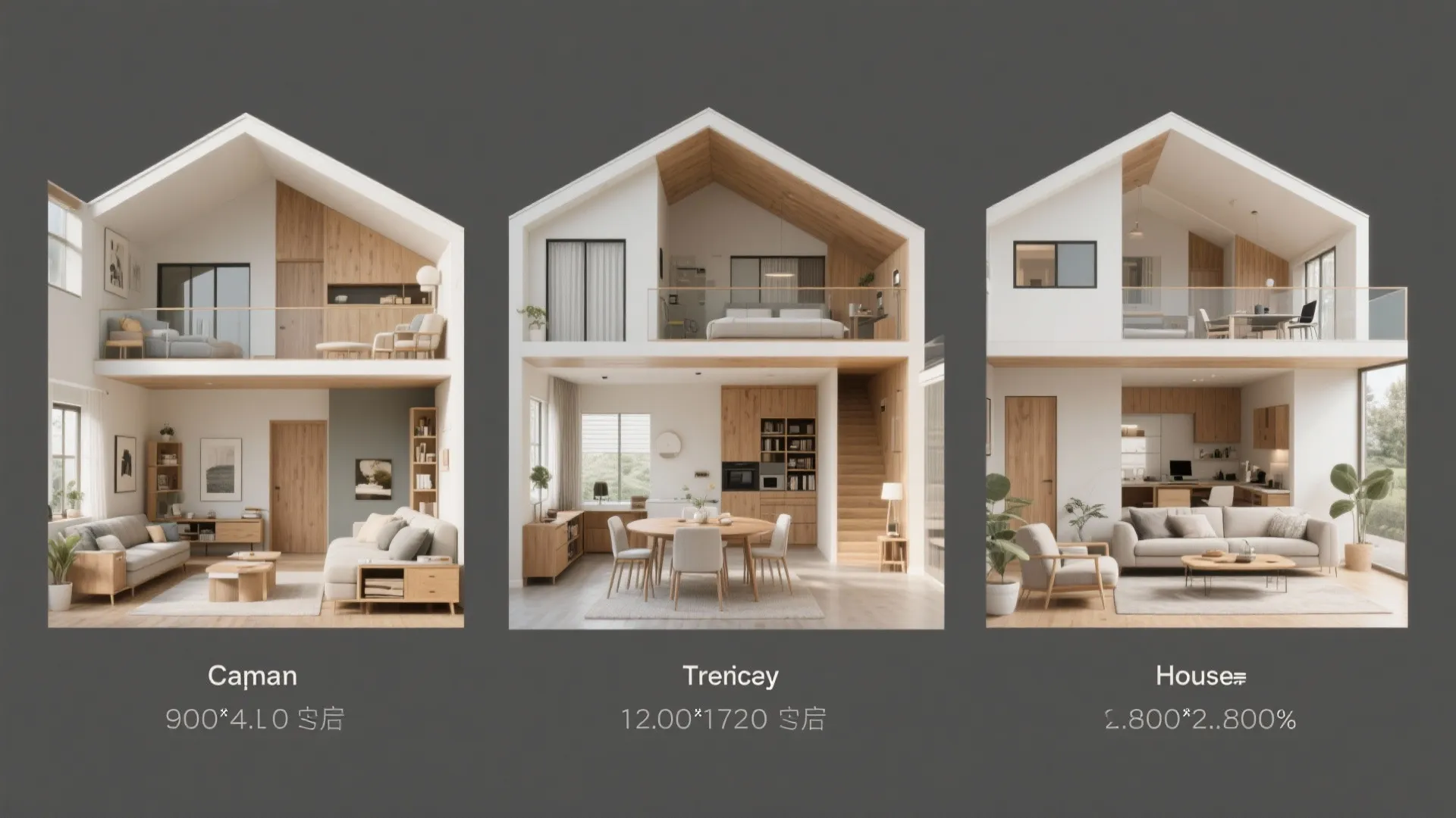1. Typical square footage ranges