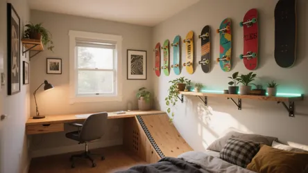 5 Skateboard Decorations for Bedrooms