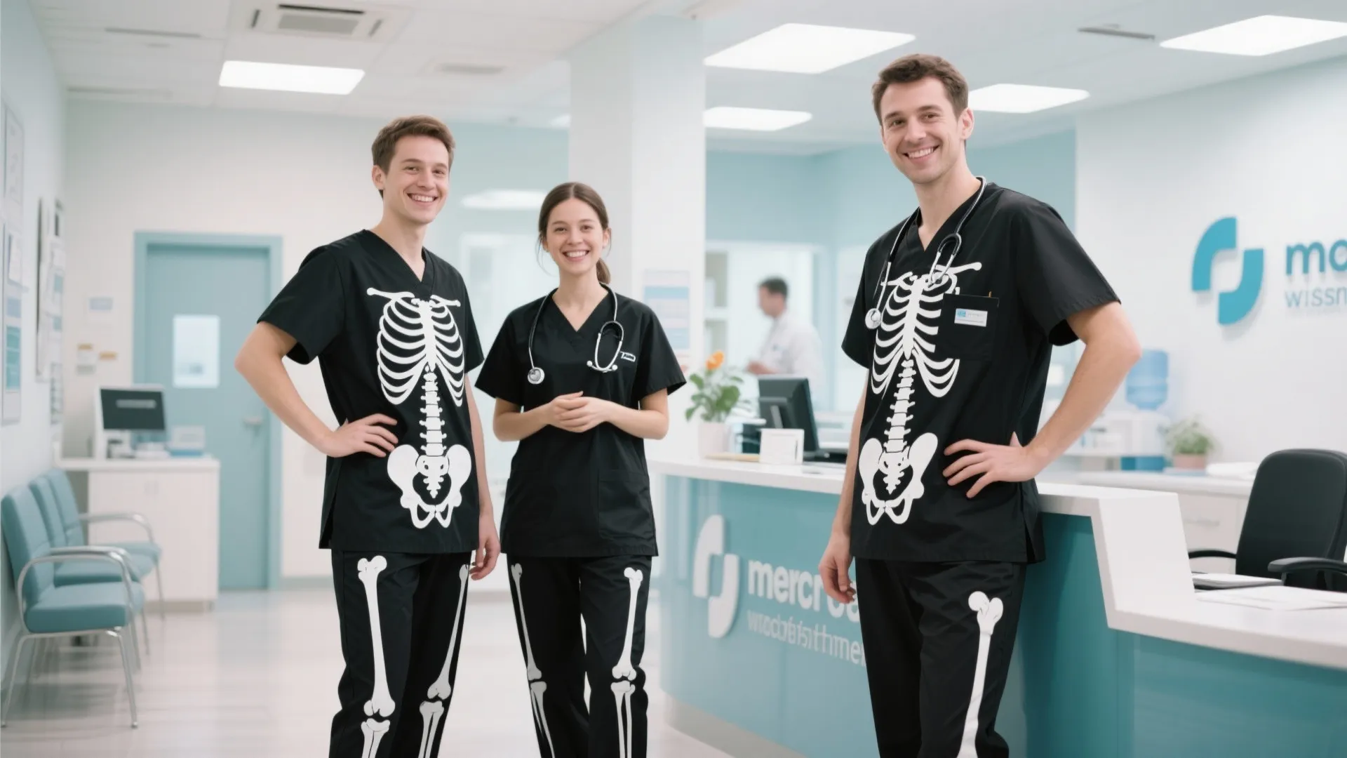 2. Friendly Skeleton Crew