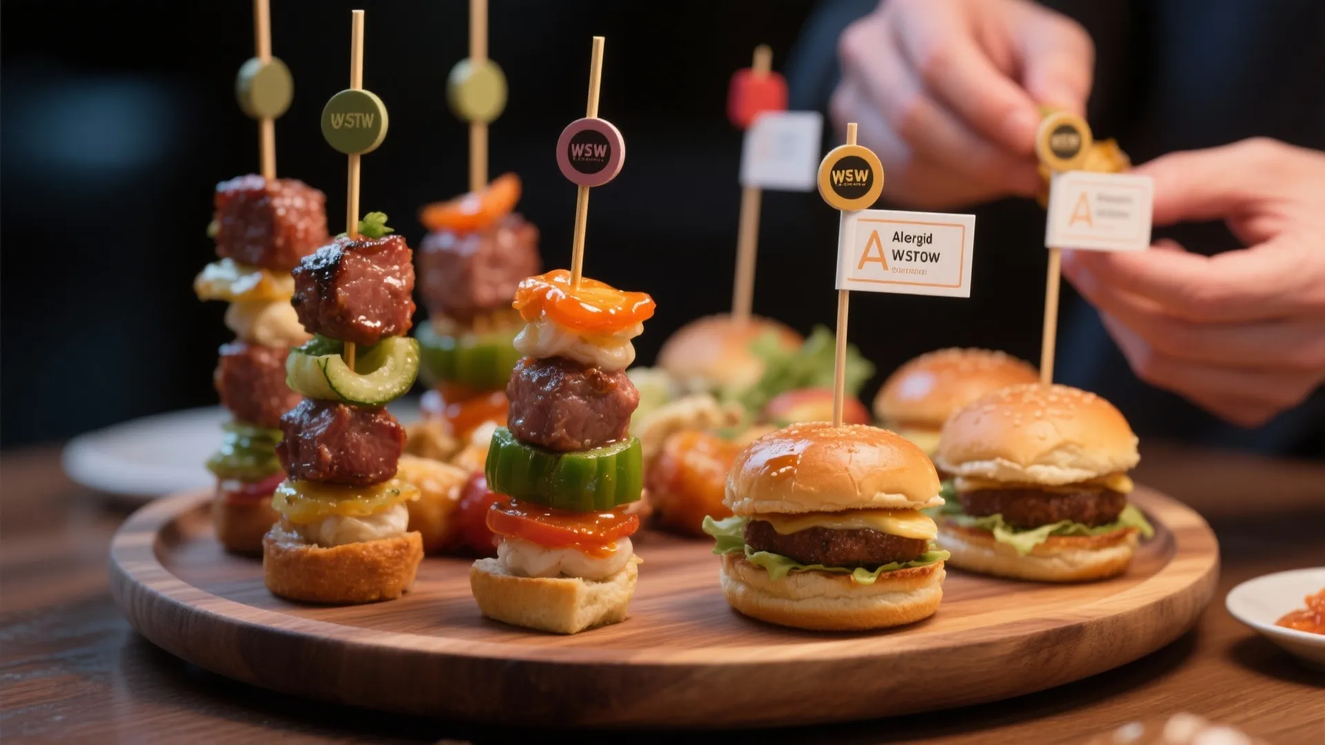 4. Shareable Skewers and Finger Foods