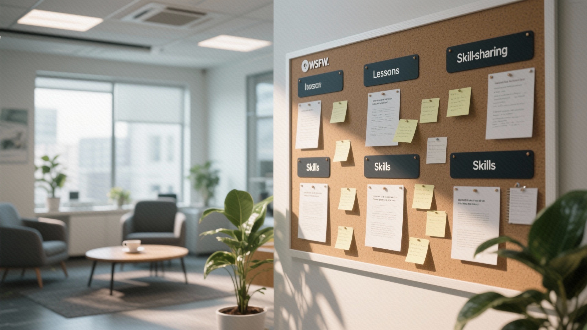 5 Creative Employee Break Room Bulletin Board Ideas