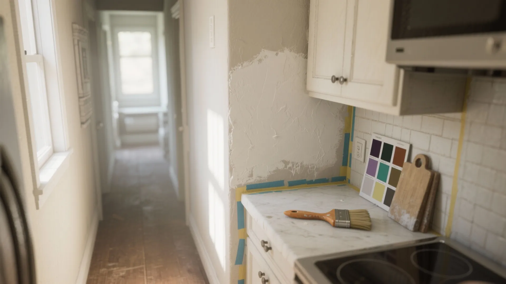 Idea 5: Consider skim-coating selectively for focal zones