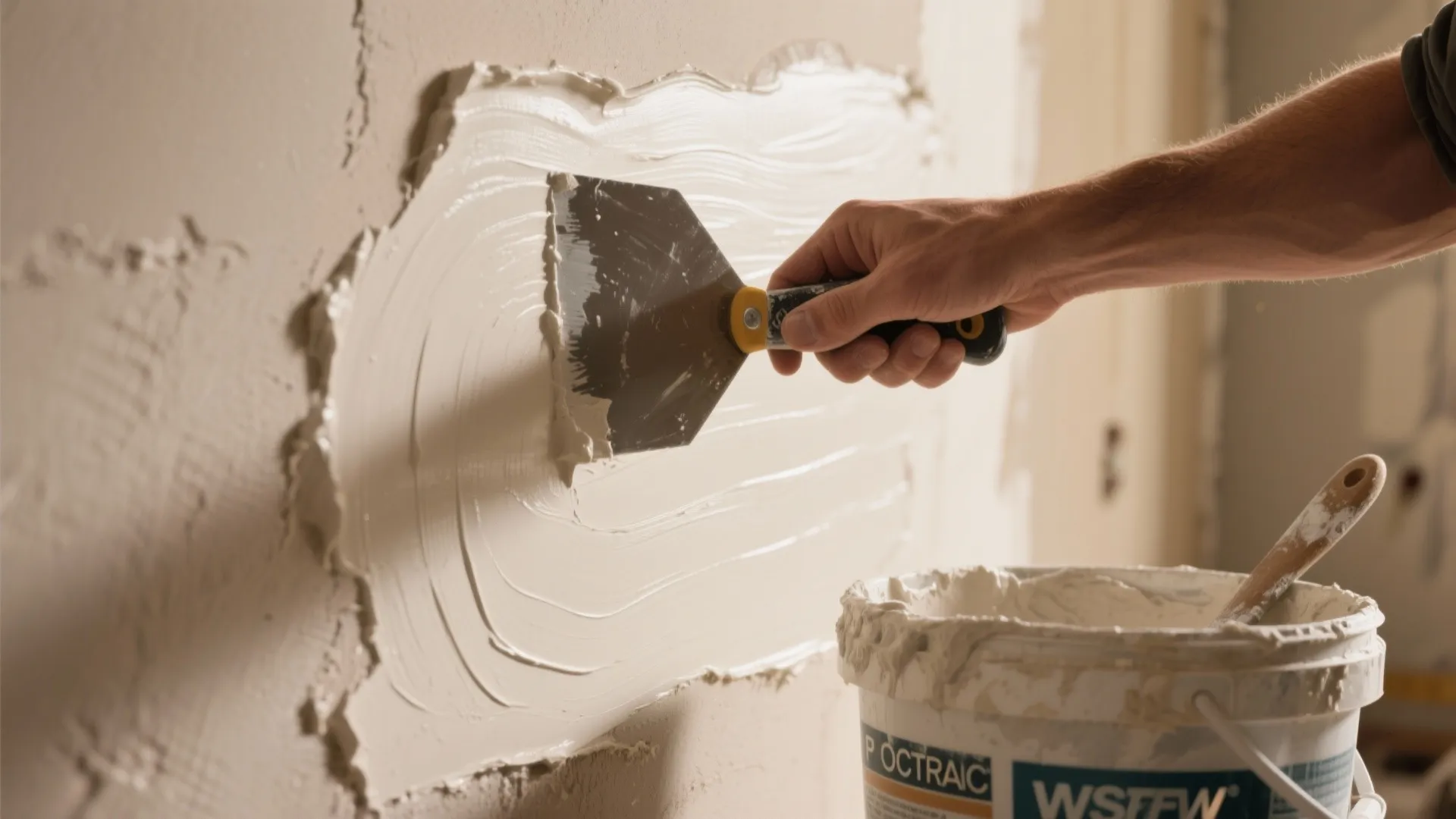 2. Skim Coating with Joint Compound