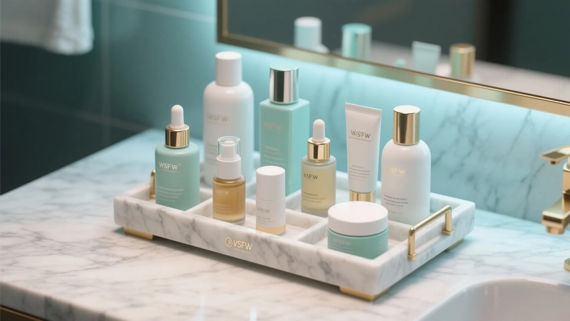 5. Tidy up skincare essentials