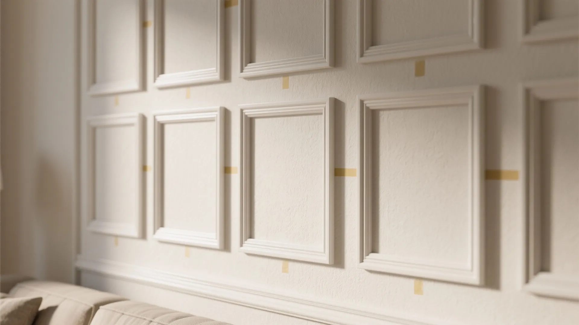 Idea 1: Skinny picture-frame grid for instant architecture