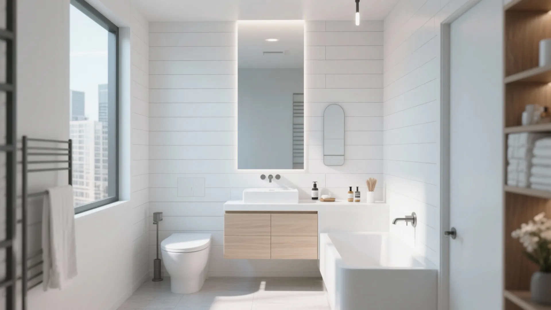 9. Skinny Plank Modern Shiplap