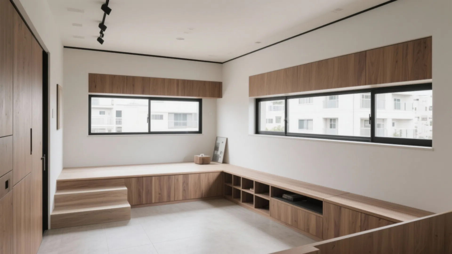 Tips 2: スキップフロアと天井高で“視線は平屋、空間は二層”を両立