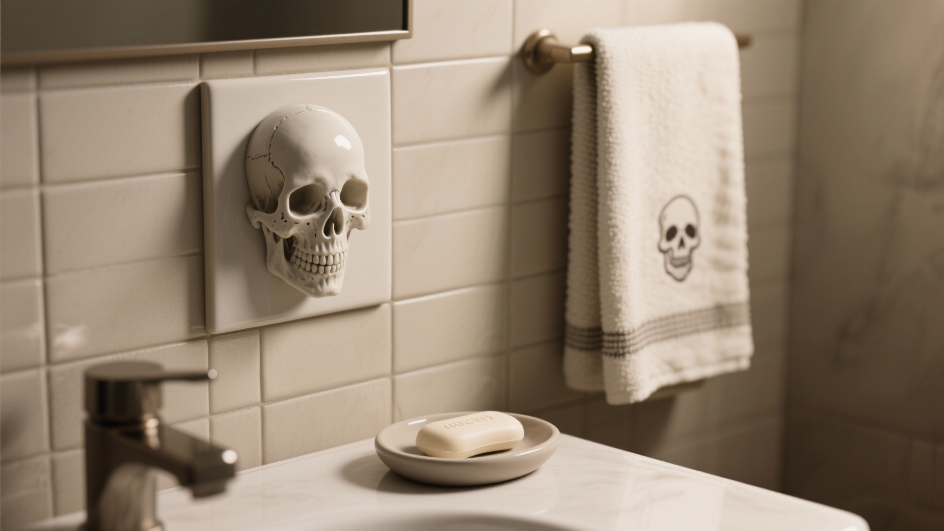 Skull Bathroom Decor: 5 Bold Ideas