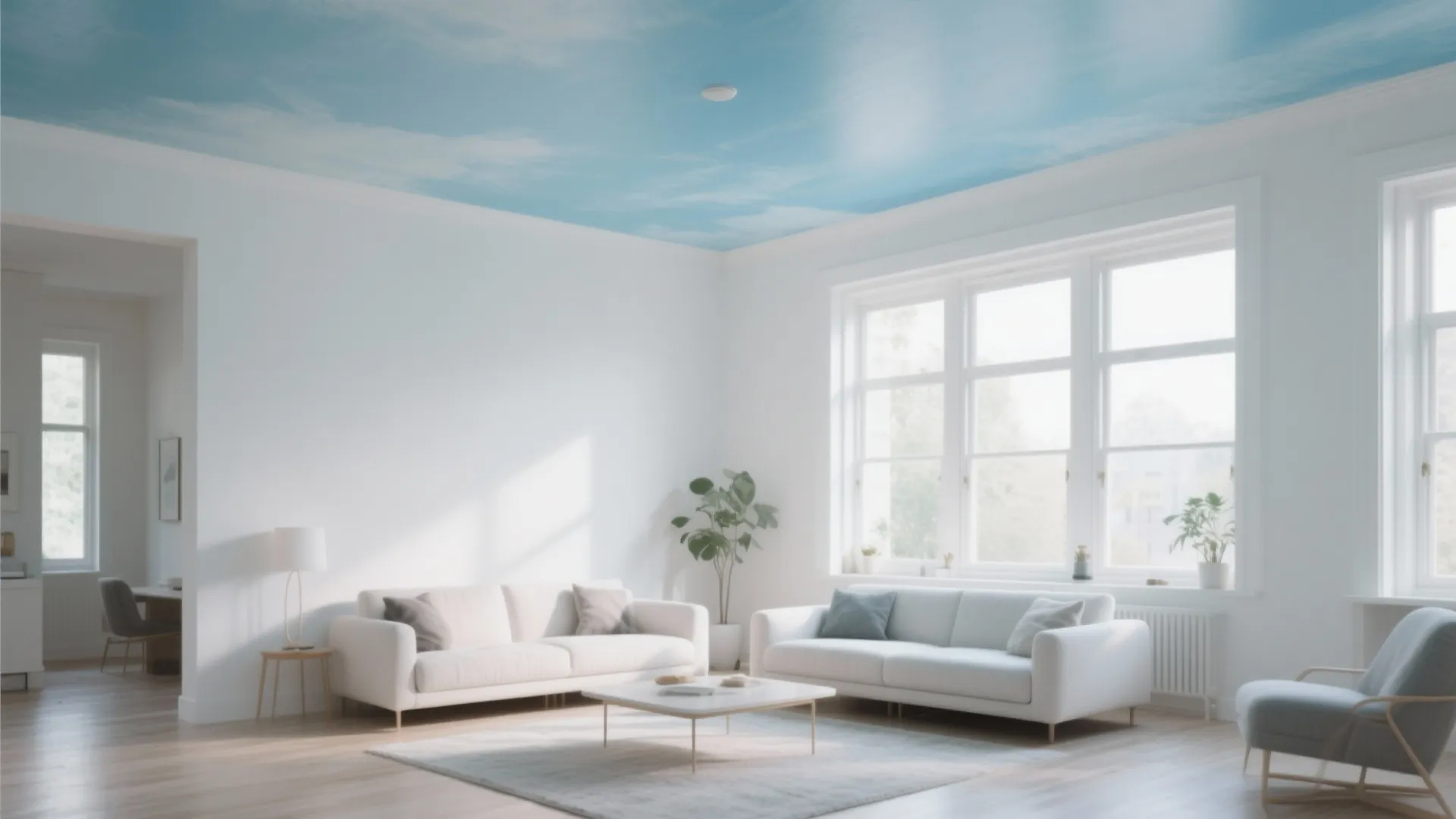 7. Sky Blue Ceiling (“Fifth Wall”)