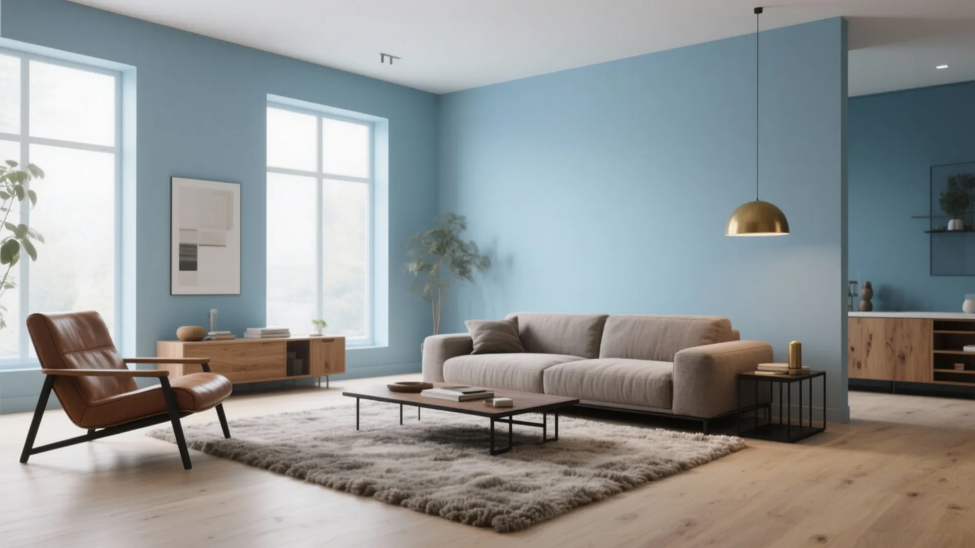 Sky Blue Room Design Ideas for Modern Homes