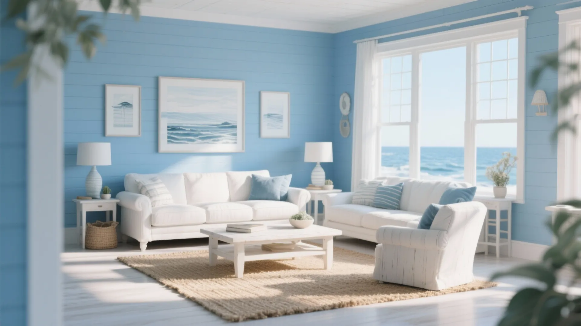 9. Sky Blue for Airy Calm