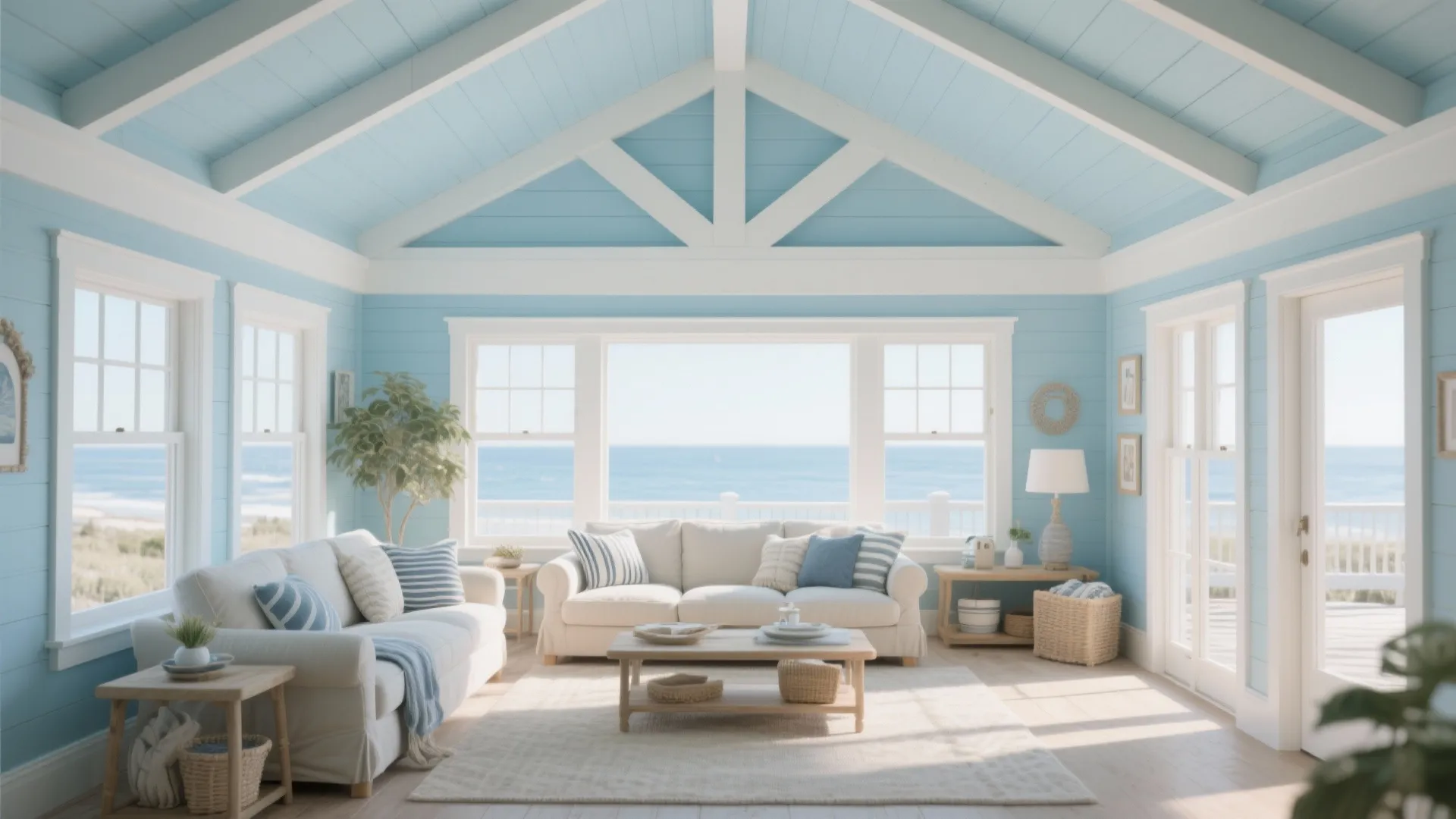 3. Sky Blue for an Outdoor Vibe