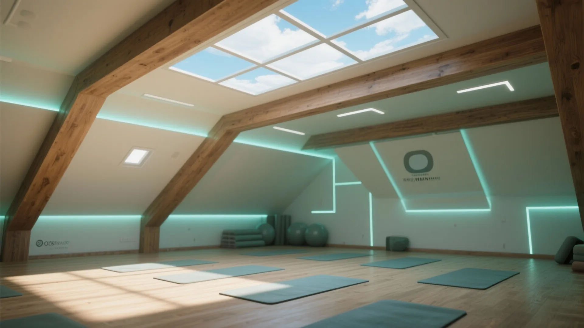 6. Skylight Illusion Panels