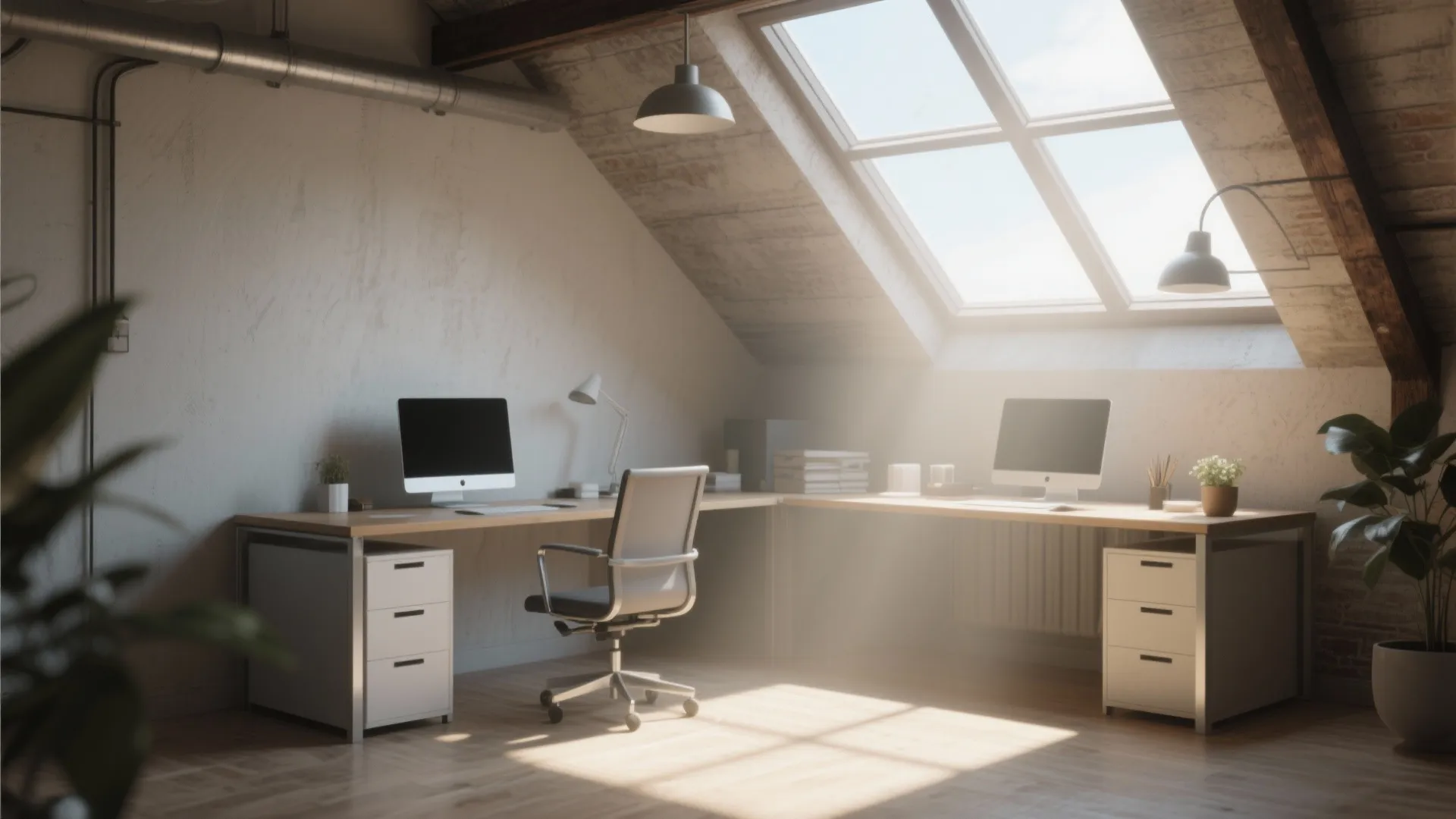 5. Skylight Above the Desk