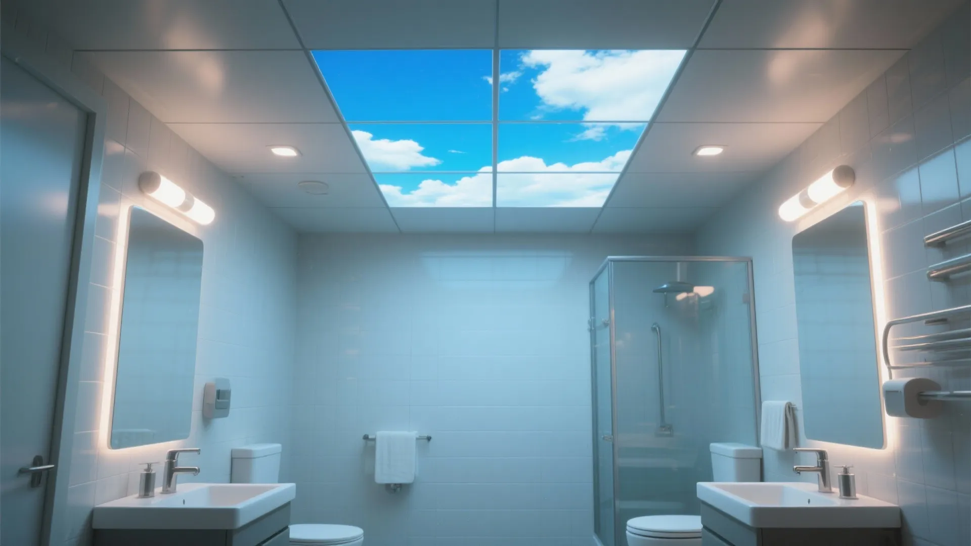 7. Skylight Effect Panels