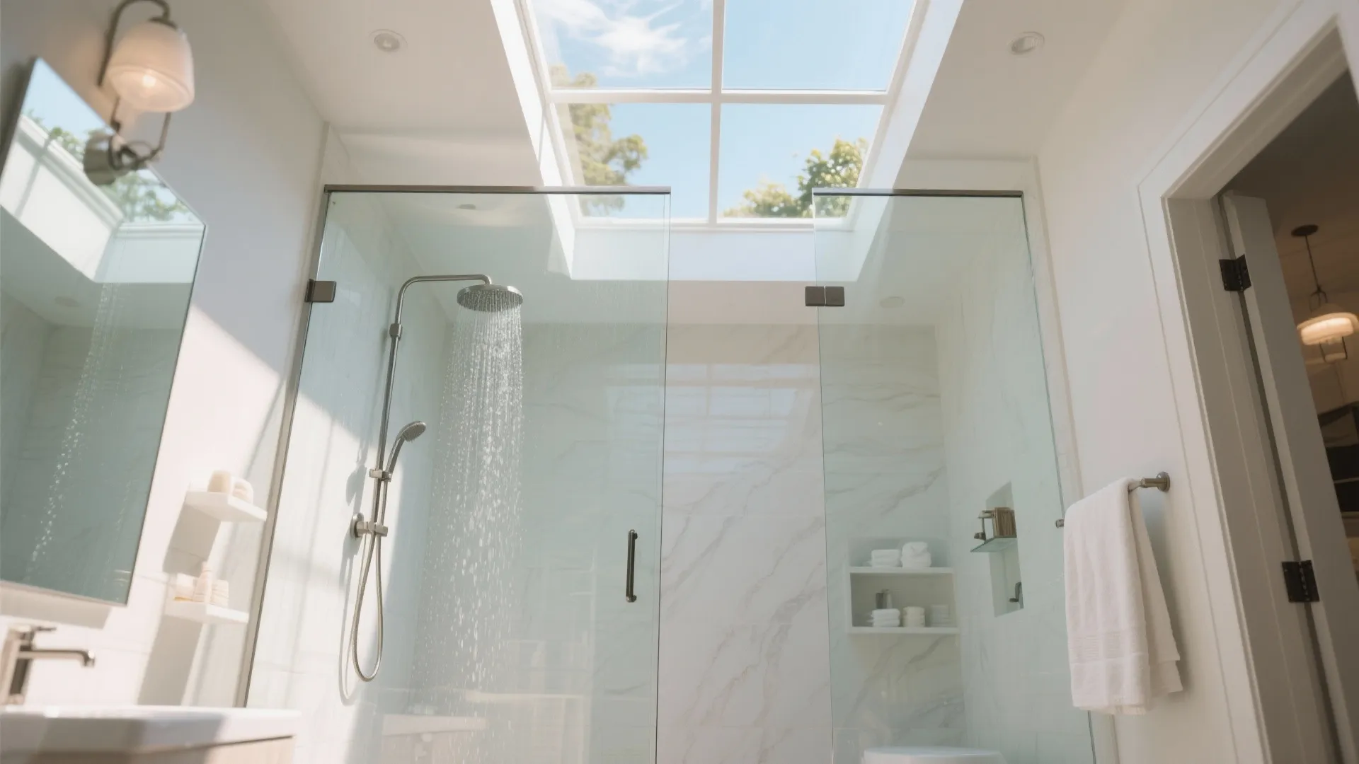 5. Skylight Above the Shower