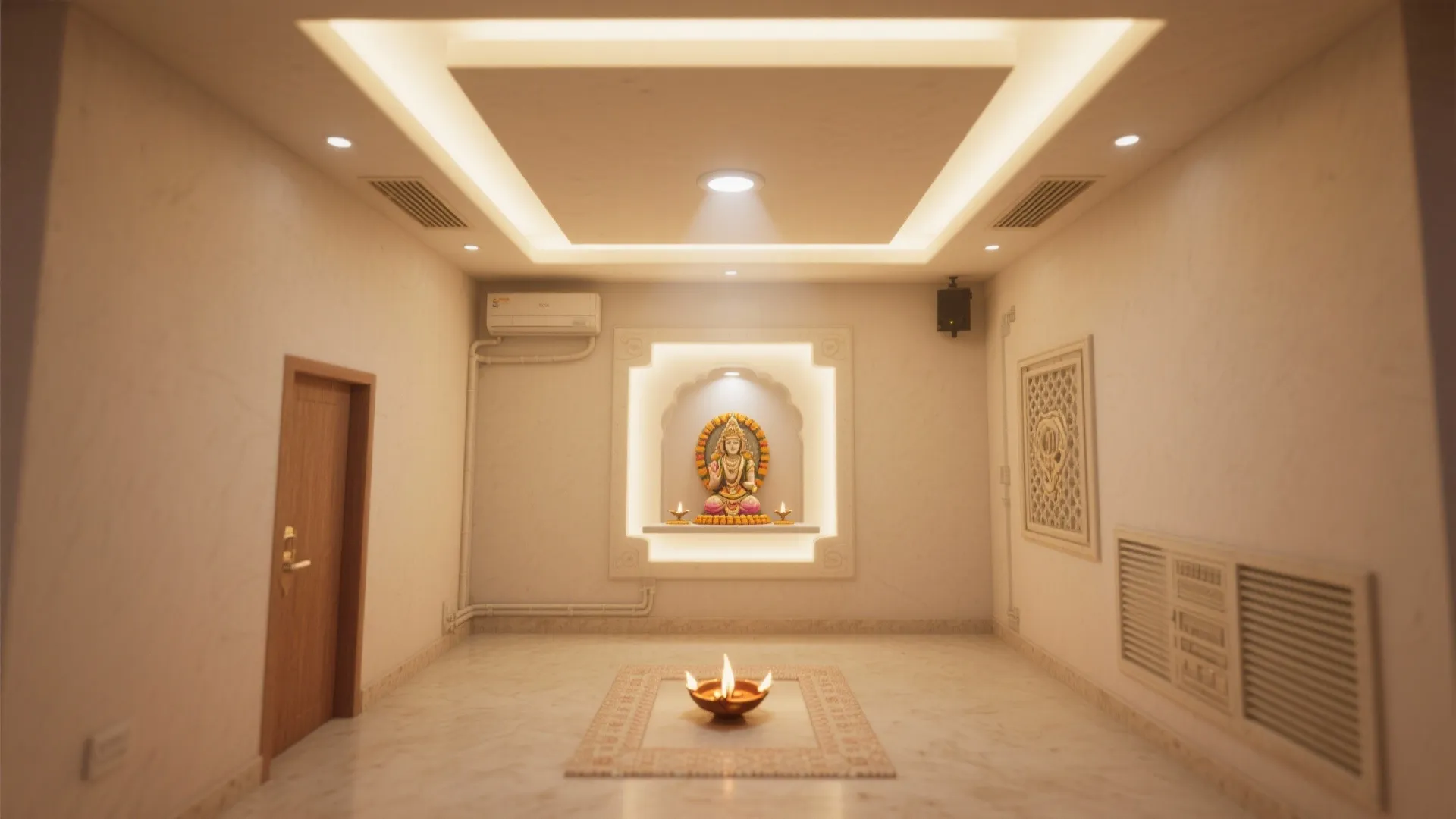 Faux Skylight or Luminous Ceiling Panel