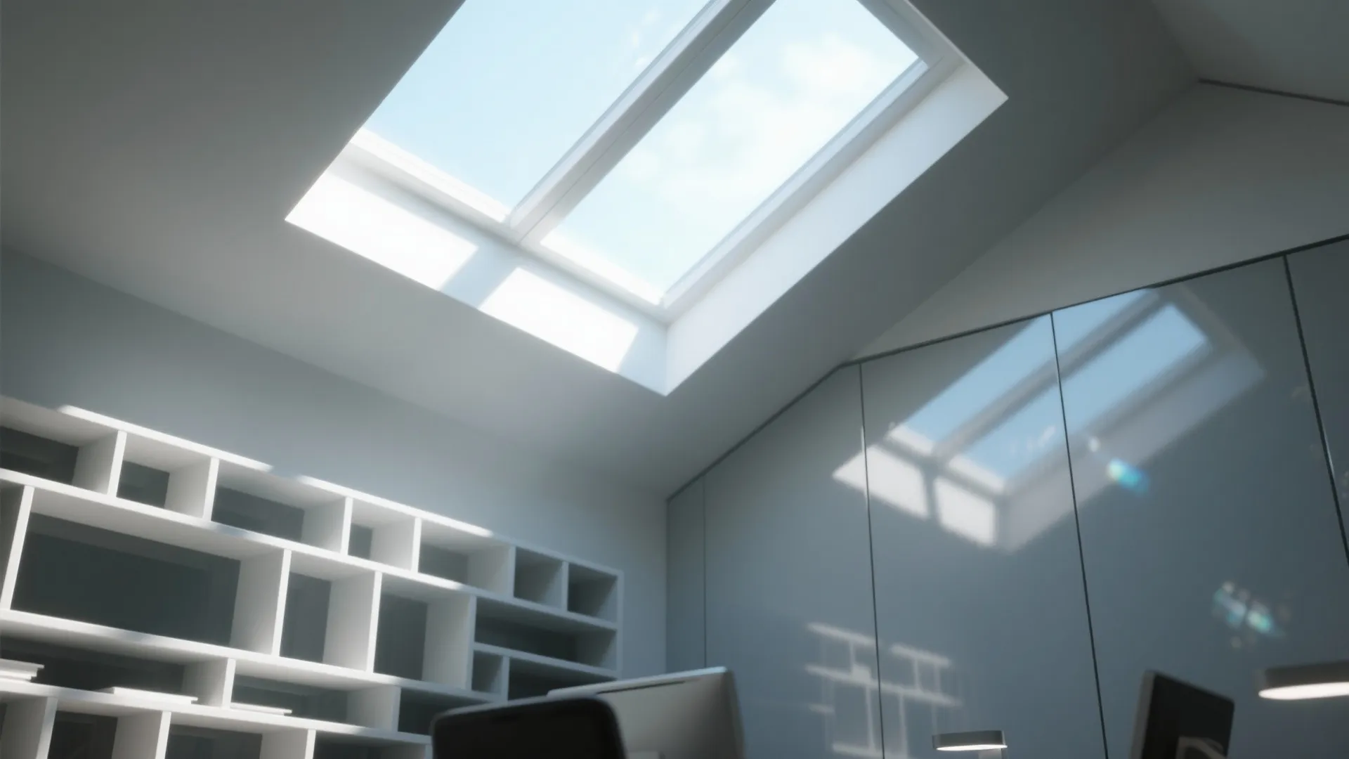 3. Use skylights and reflective surfaces to amplify light