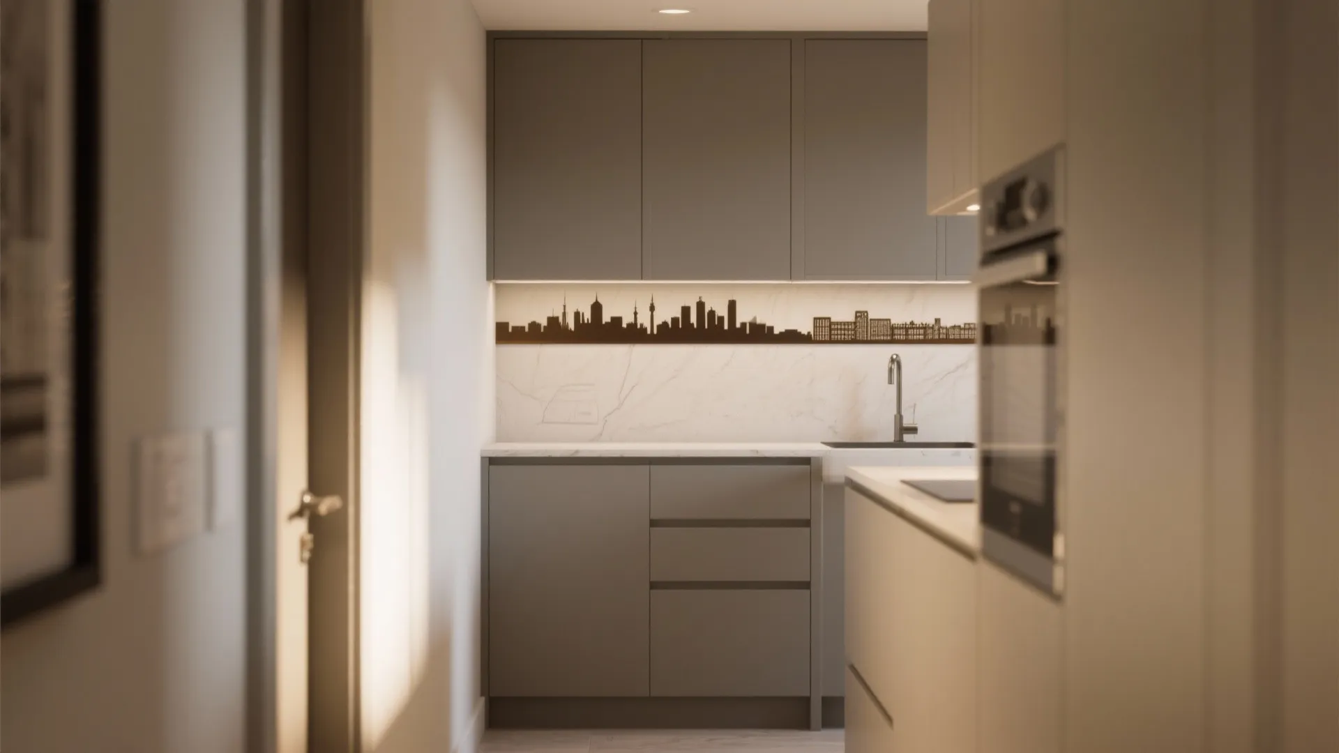 1. Simplified Skyline Accent