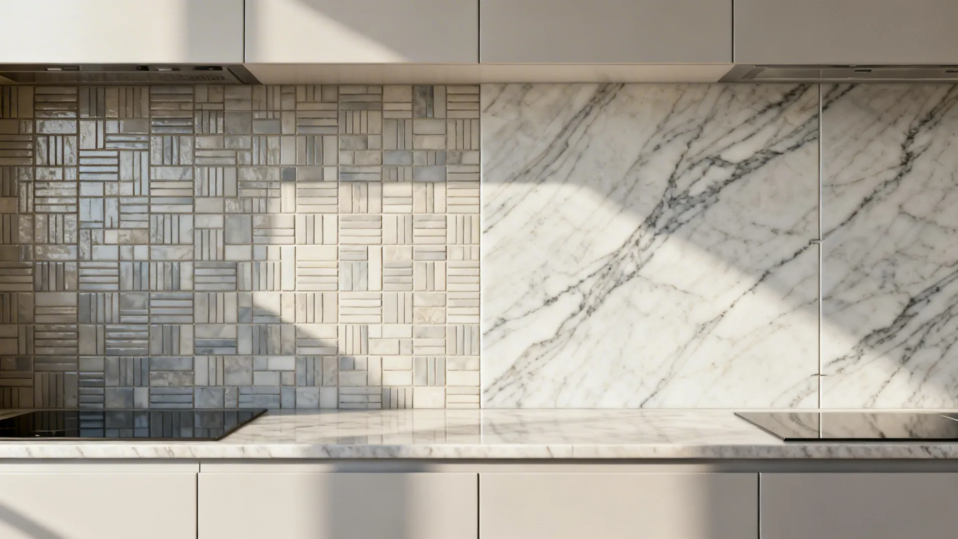3) Large-Format Porcelain Slabs with Minimal Grout Lines