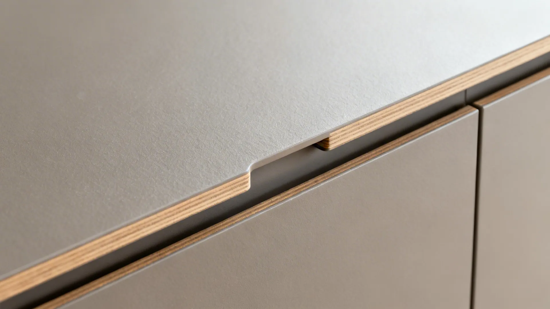 Minimalist cabinet storage that breathes